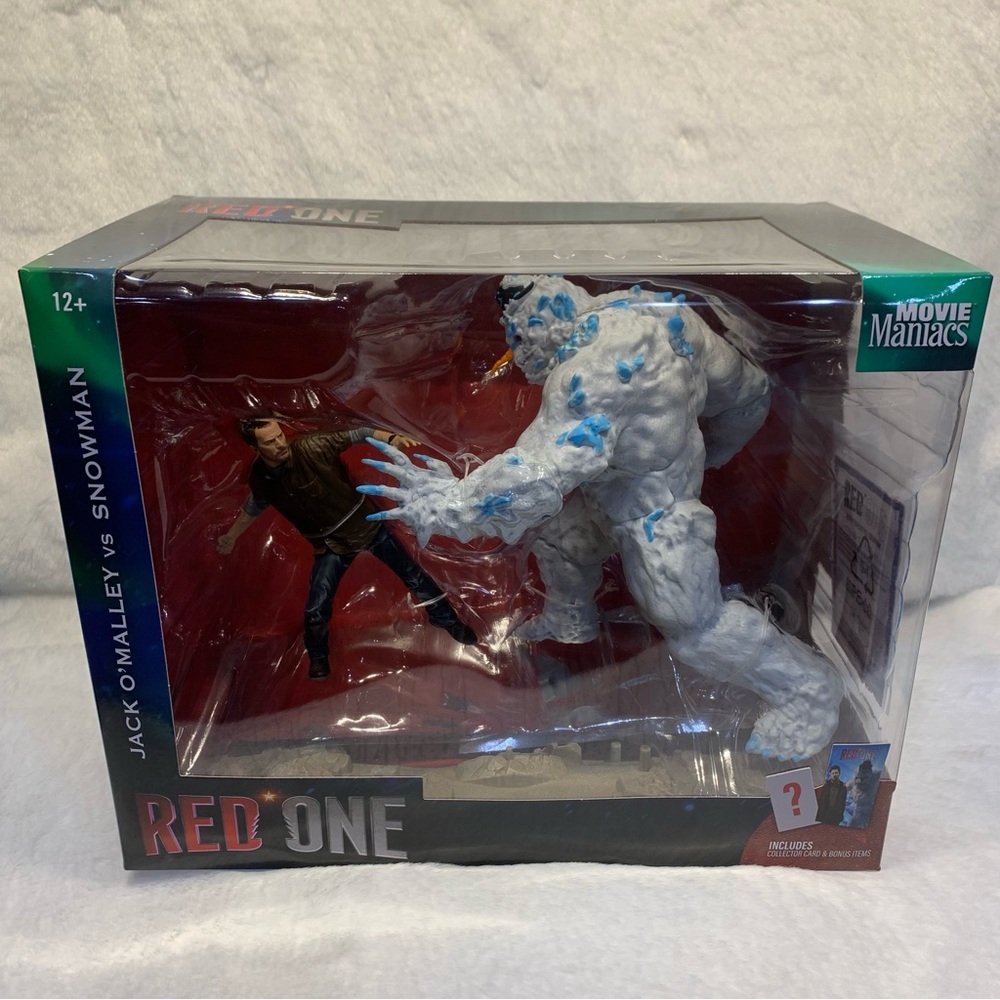 McFarlane Toys Red One Movie Maniacs Jack O'Malley vs Snowman 6-Inch Figure